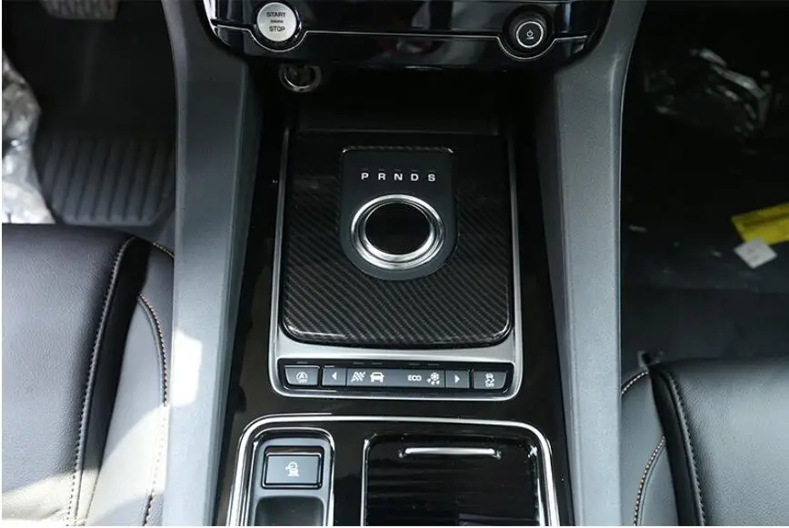 Автомобильная центральная консоль из АБС углеродного волокна крышка рамы