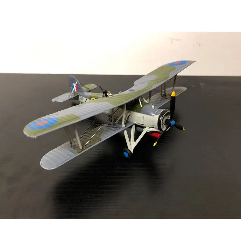 AMER 1/72 масштаб Британия меч рыба Торпедо бомбардировщик литой металл военный самолет модель игрушки для коллекции, подарок, дети