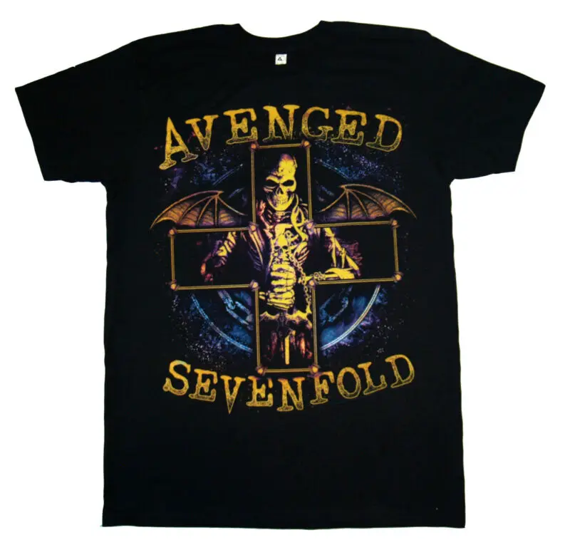 AVENGED SEVENFOLD-Stellar-футболка S-M-L-XL-2XL брендовая новая официальная футболка | Мужская