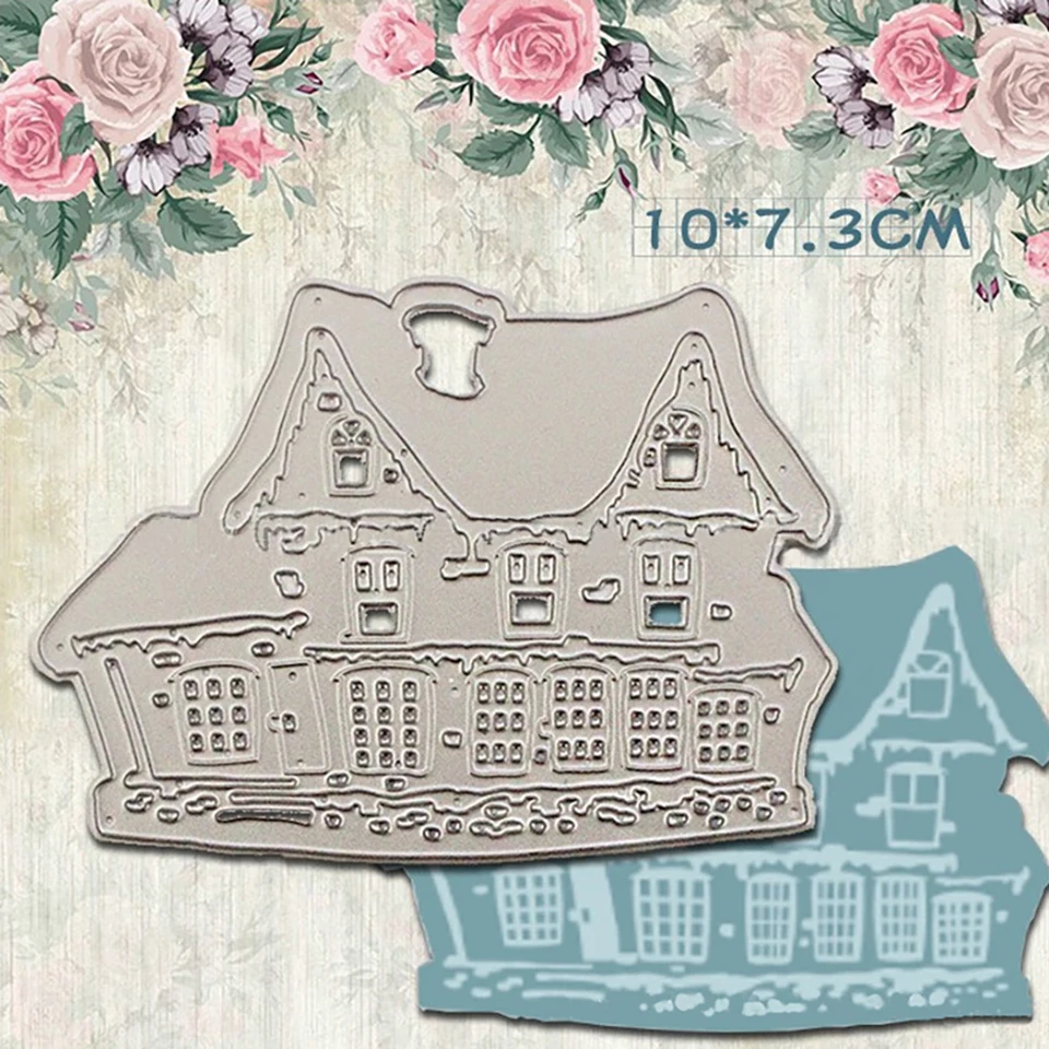 Новые металлические ворота дома резки темное 2019 Скрапбукинг Ремесло горячей