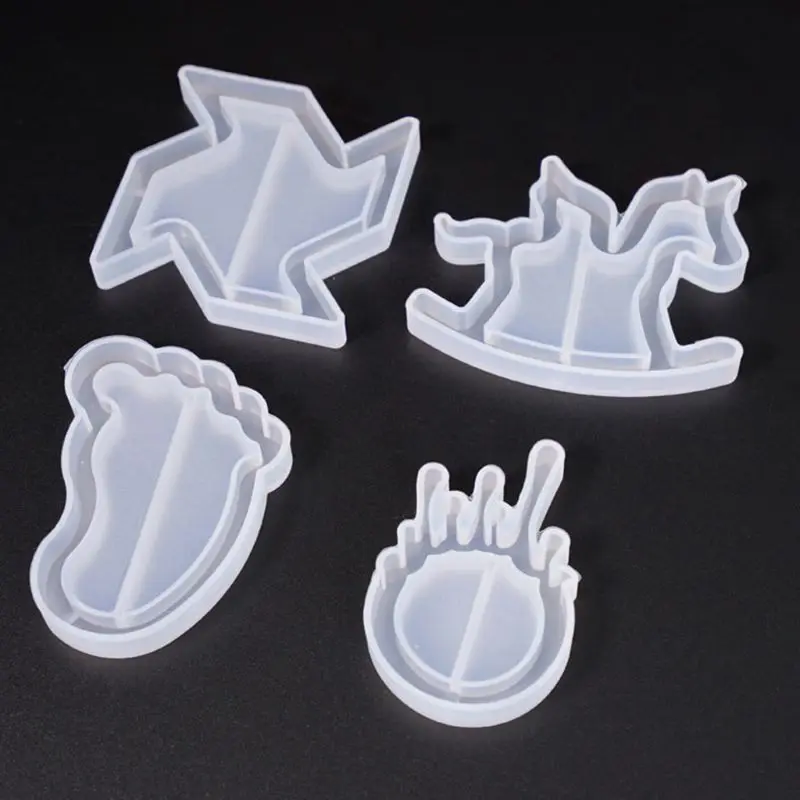 Форма для смолы форма плоских колец коллекция ювелирных изделий ручной работы