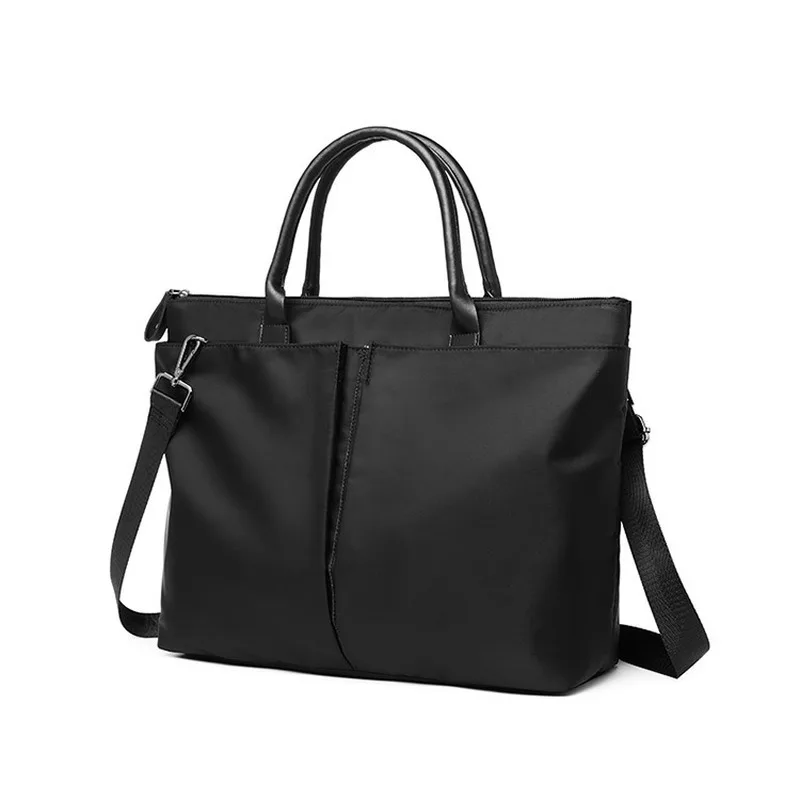 

New Business Briefcase Office Simple and Versatile Casual Shoulder Bag Dual-Purpose Large Capacity Messenger Bag Portable Bag