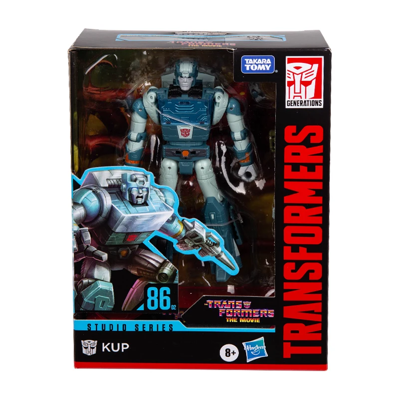 

Hasbro Transformers Speelgoed Transformator Studio Serie SS86 Deluxe Jazz Blurr Kup Leider Grimlo Wheelie Voyager Hot Rodimus Sc