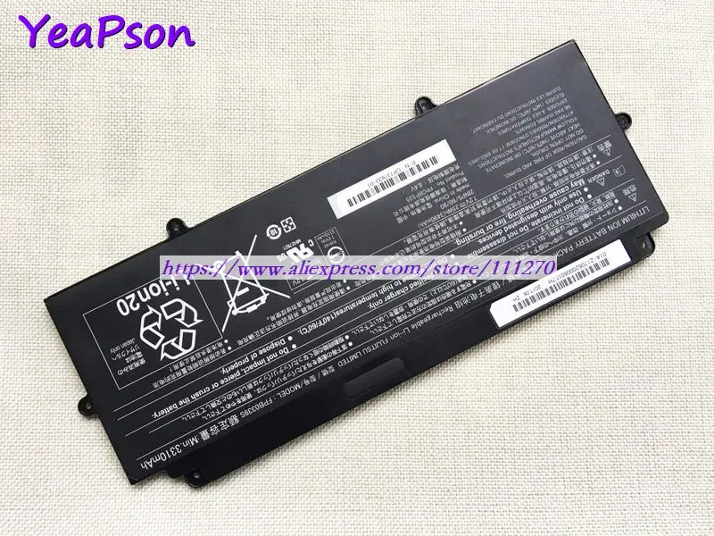 Подлинный аккумулятор Yeapson FPCBP535 FPB0339S для ноутбука Fujitsu 7 2 в 25 Вт/ч | Компьютеры и