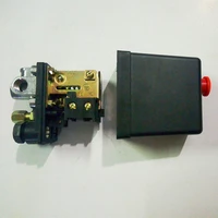 4ports heavy duty air compressor pressure switch control valve 90 psi 120 psi black casting 808050mm