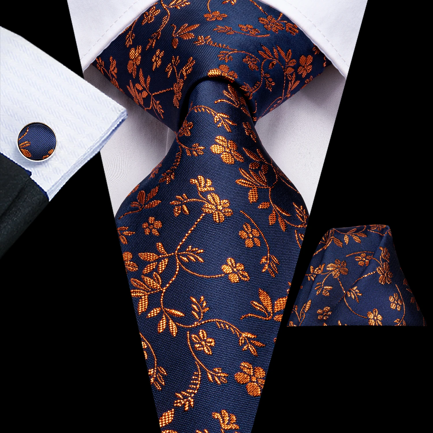 Hi Tie Роскошные Цветочные Пейсли галстуки для мужчин мужские Desigenr красный зеленый
