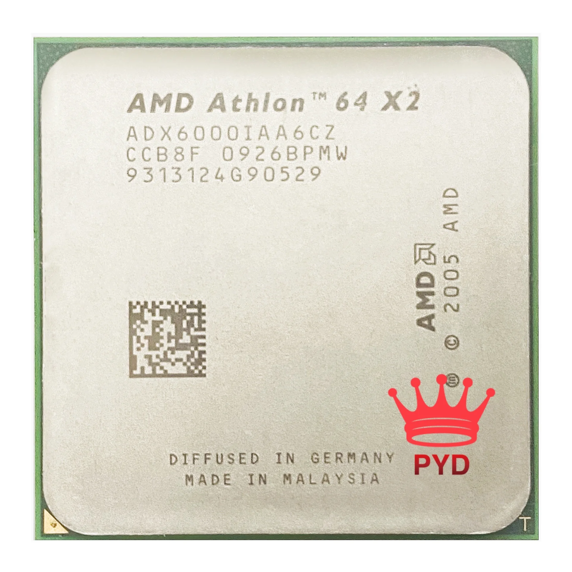 Двухъядерный процессор AMD Athlon 64 X2 6000 + 3 ГГц ADX6000IAA6CZ Разъем AM2|Процессоры| |