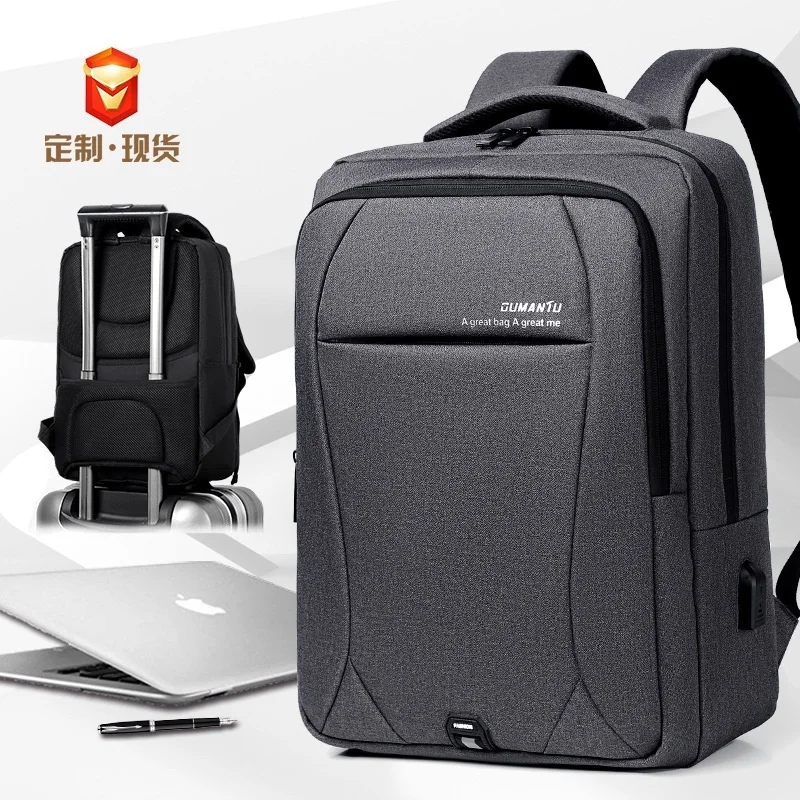 

Men's busin bapa large capacity waterproof computer bag Student Bapa men's busin travel bag