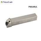Внешний держатель токарного инструмента PWLNR Nicecutt для токарного станка WNMG