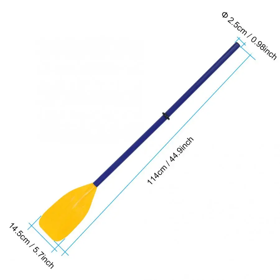 Весло для Каяка 1 пара прочные 114 см съемные весла надувная лодка рафтинг каноэ