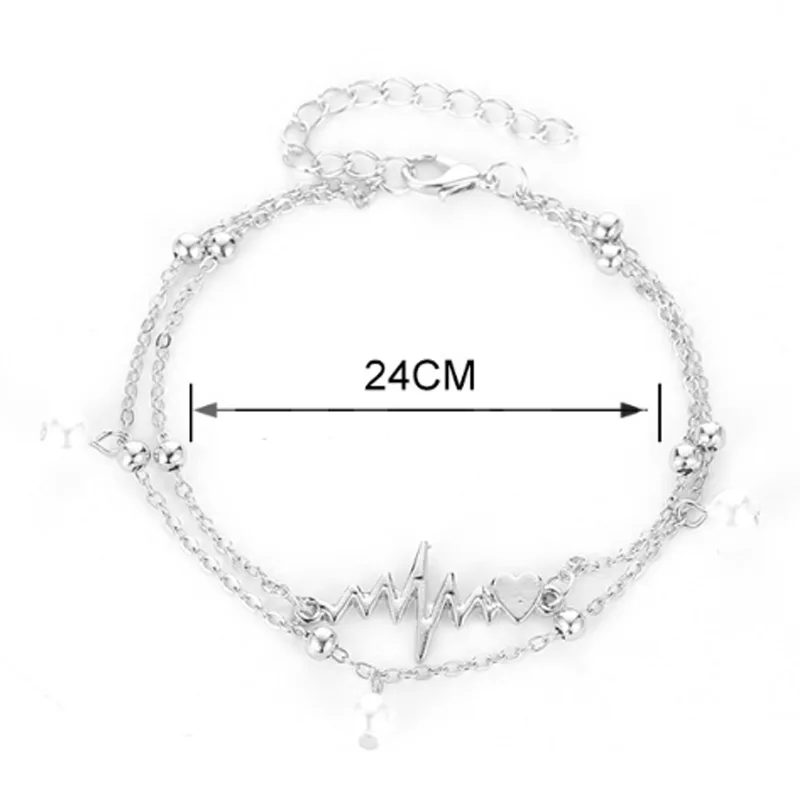 Модные дамские ножные браслеты жемчужный браслет для ног ручной работы цепочка
