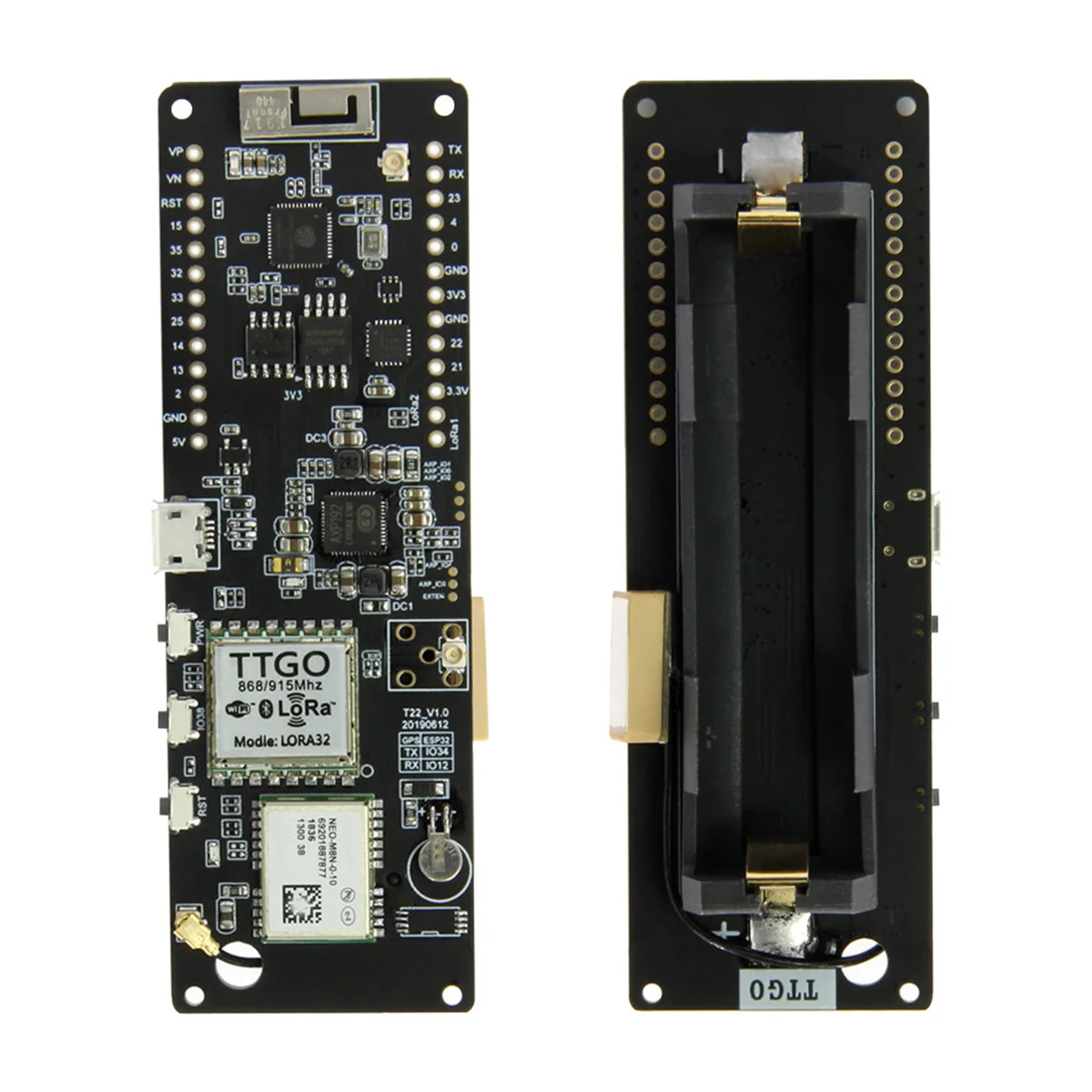 

TTGO ESP32-Paxcounter LoRa32 V2.1 1.6 Version 433/868/915MHZ LoRa ESP-32 OLED 0.96 Inch SD Card Bluetooth WIFI Module