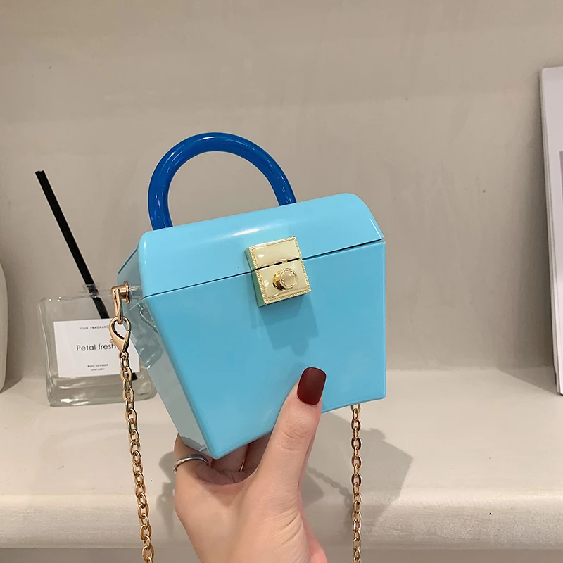 

Новая высококачественная акриловая сумка на плечо, брендовая модная женская сумка через плечо, роскошные сумки, женские сумки, дизайнерски...