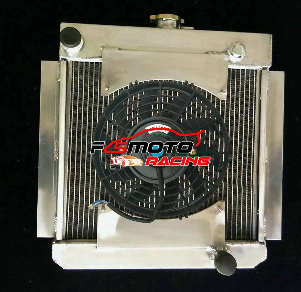 Aluminum Radiator &amp FAN For FORD ESCORT MK1 MK2 PINTO/MEXICO RS2000 1.1/1.3/1.6/2.0L MT | Автомобили и мотоциклы