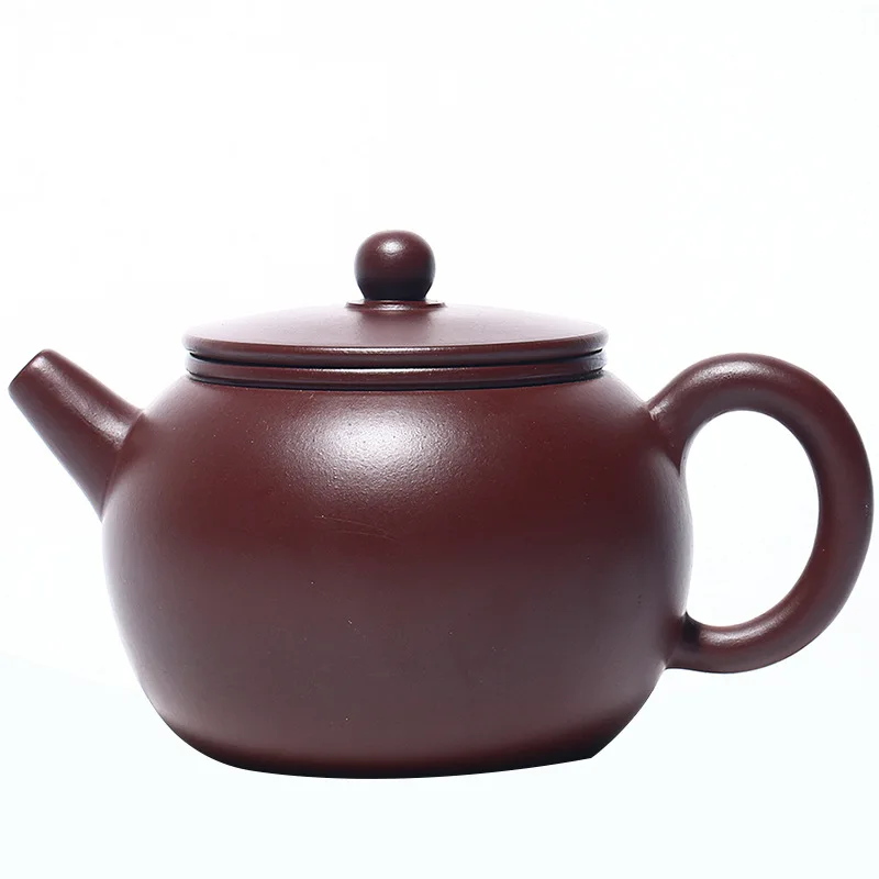 

Yixing famous Zisha teapot round pearl Zizhu clay famous handmade travel Teapot Tea Set