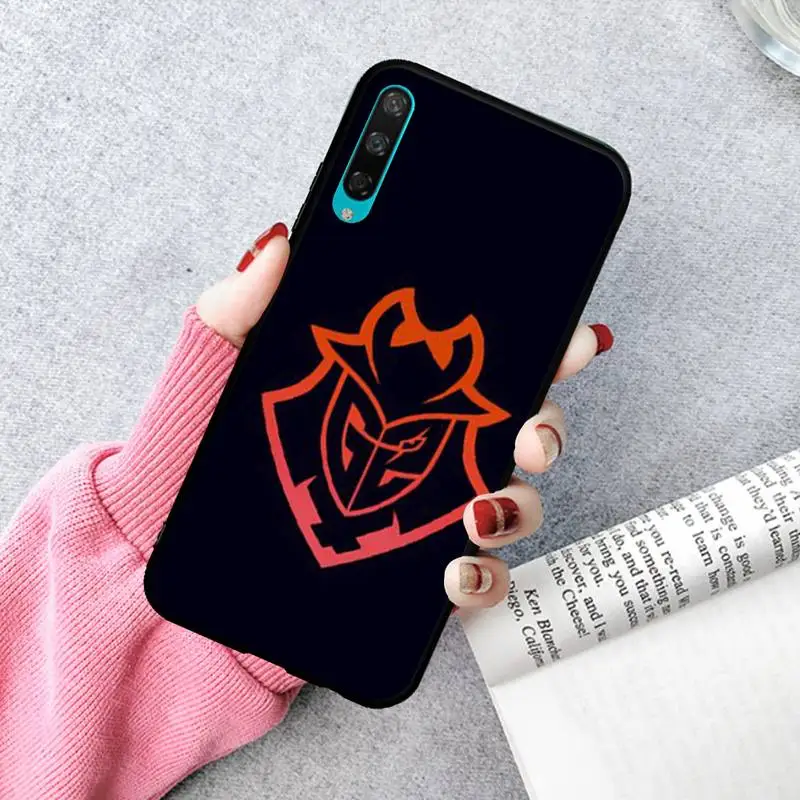 

G2 Esports Club TPU Soft Silicone Phone Case For Huawei P20 30 40 Pro Mate30 40 Pro Nova 7pro 7se Honor10 V9 10