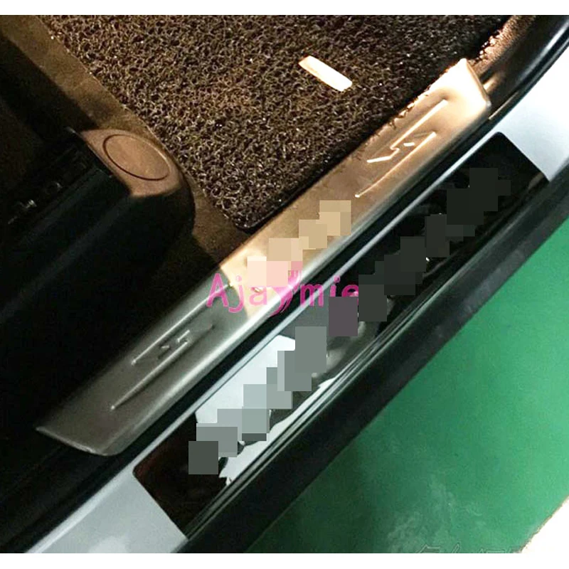 Для Jeep Grand Cherokee 2011-2018 Внешний протектор порога Добро пожаловать педали накладка