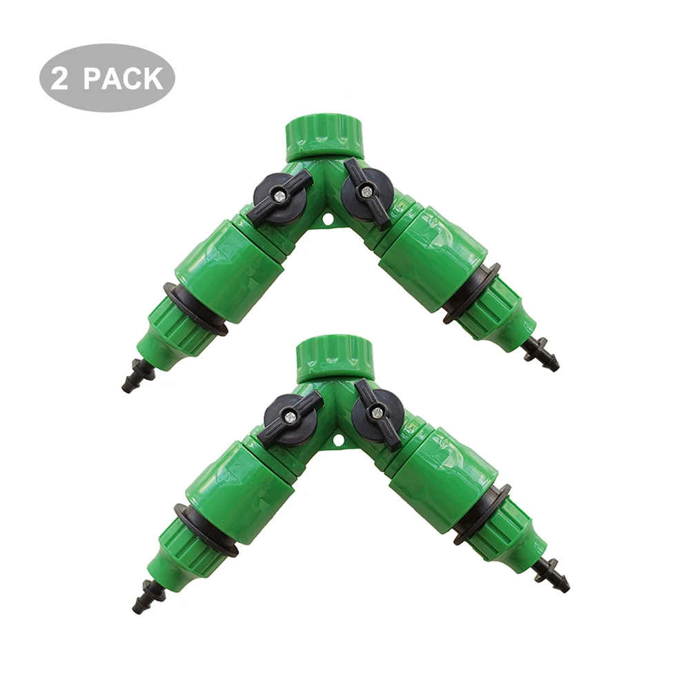 2 шт. адаптер для орошения сада и сельского хозяйства 1/2 дюйма|Соединители