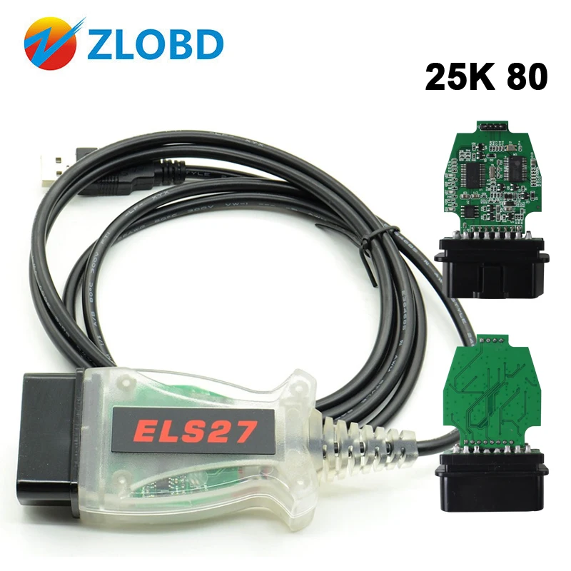 Сканер ELS27 FORScan pss thru для автомобилей Ford PCB PIC24HJ128GP forMazda forMercury OBD2 Диагностический