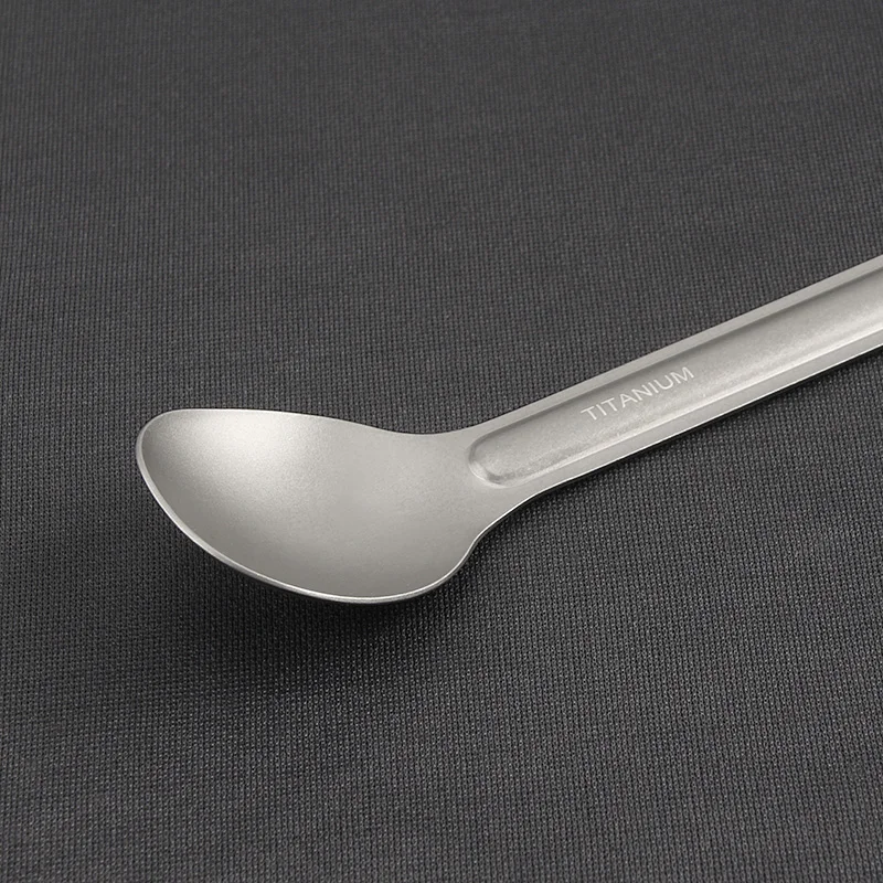 Отдых на природе Титан сплав суп утварь столовые приборы полезные открытый ложки