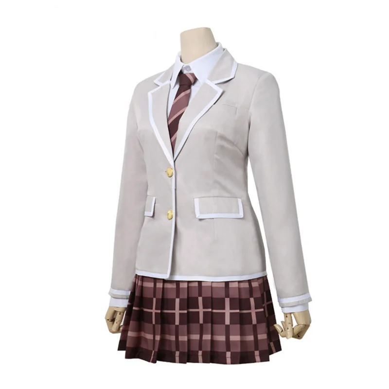 Костюм для косплея Imai Lisa! Roselia Wig школьница JK Униформа костюм Хэллоуин вечерние