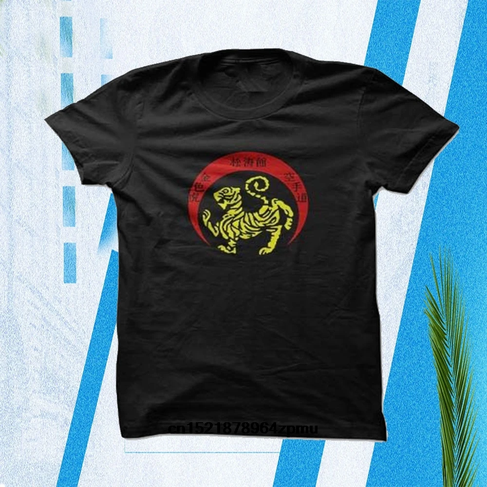 Мужская футболка SHOTOKAN KARATE DOJO с тигром черная размер S M L XL 2XL 3XL забавная новинка