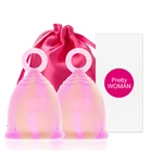 Женское менструальное кольцо из медицинского силикона, менструальная чаша для женщин, менструальная чаша для женщин