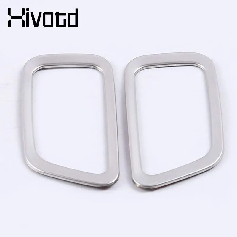 Для Geely Coolray SX11 BelGee X50 2024, внутренняя передняя розетка для кондиционера, декоративная крышка, наклейка, детали из нержавеющей стали