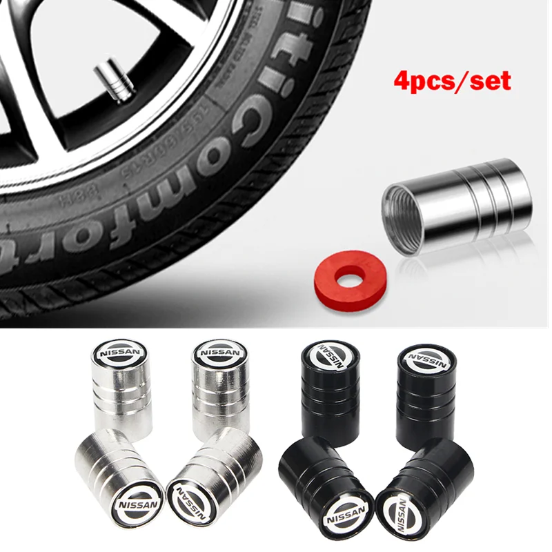 1 комплект Металлические колпачки для клапанов автомобильных шин пылезащитные