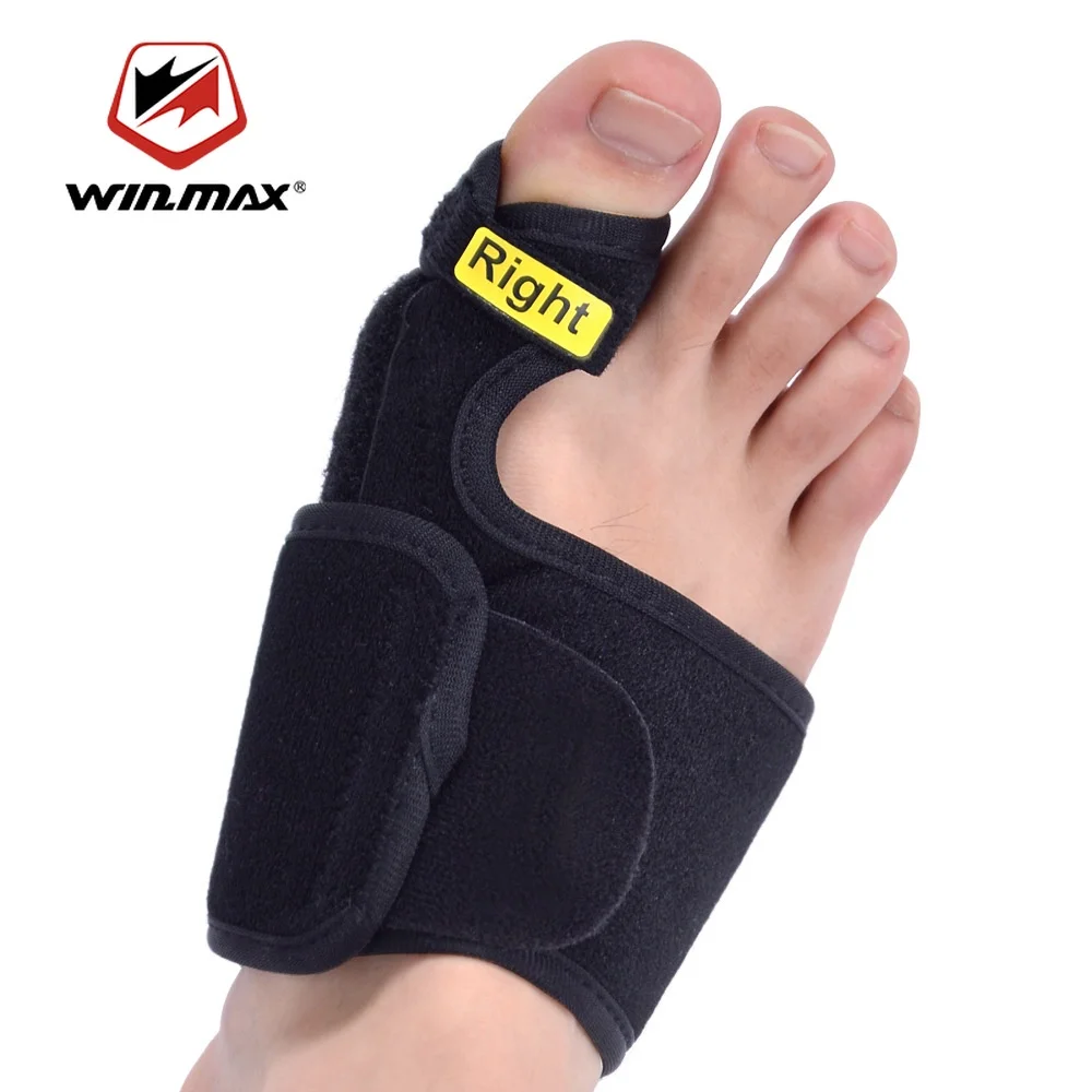 

WIN.MAX 1pair Toe Correction Thumb Tape Physical Pain Relief Big Bone Toe Corrector Magnetic Belt Foot Thumb Movement Protection