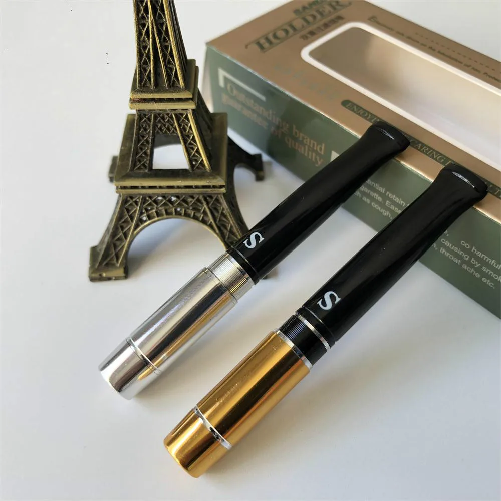 

Smoking Cigarette Accessories Changeable Filter Core Healthy Clean Cool Nicotine Tar cigarette holder 10pcs/lot SD-21