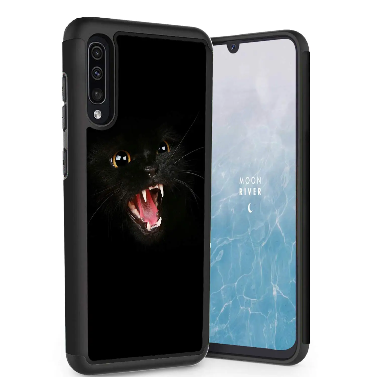 Чехол для Sumsang Galaxy A50 2019 двухслойный Защитный Гибридный жесткий защитный чехол