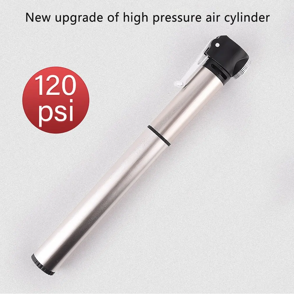 

Mini Portable Bicycle Pump 120PSI Bike Pump Cycling Inflator Hand Pump For Bicycle Mountain Cycling Tire Inflator Durable