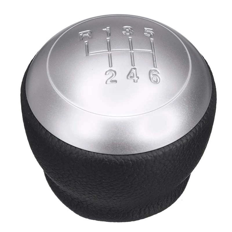 6 Speed Car Mt Leather Gear Shift Knob Lever Shifter Handle Stick for Hyundai Santa Fe Kia K5 | Автомобили и мотоциклы