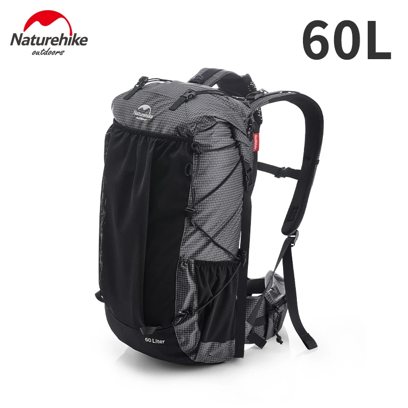 

Naturehike Outdoor Bag 60L Waterproof Climbing Backpack High Capacity Sports Bag Men/Women Ultralight Hiking Travel Backpack