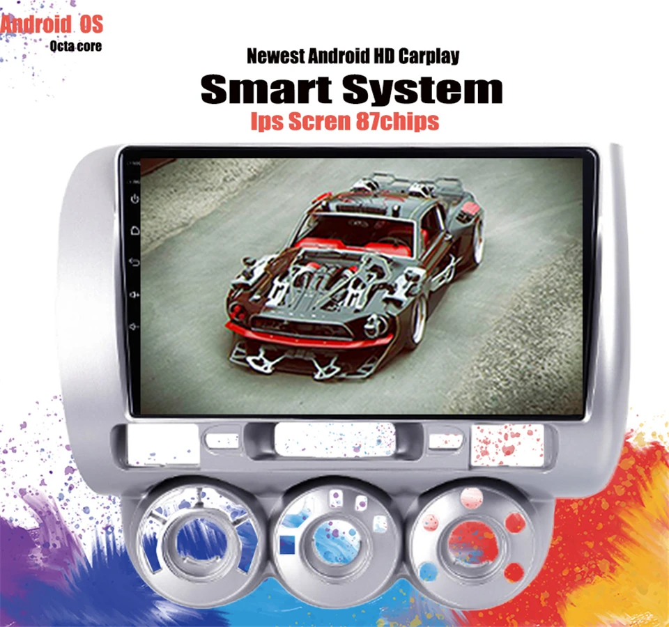 Автомобильный DVD плеер на Android 10 0 с GPS навигацией мультимедийный проигрыватель