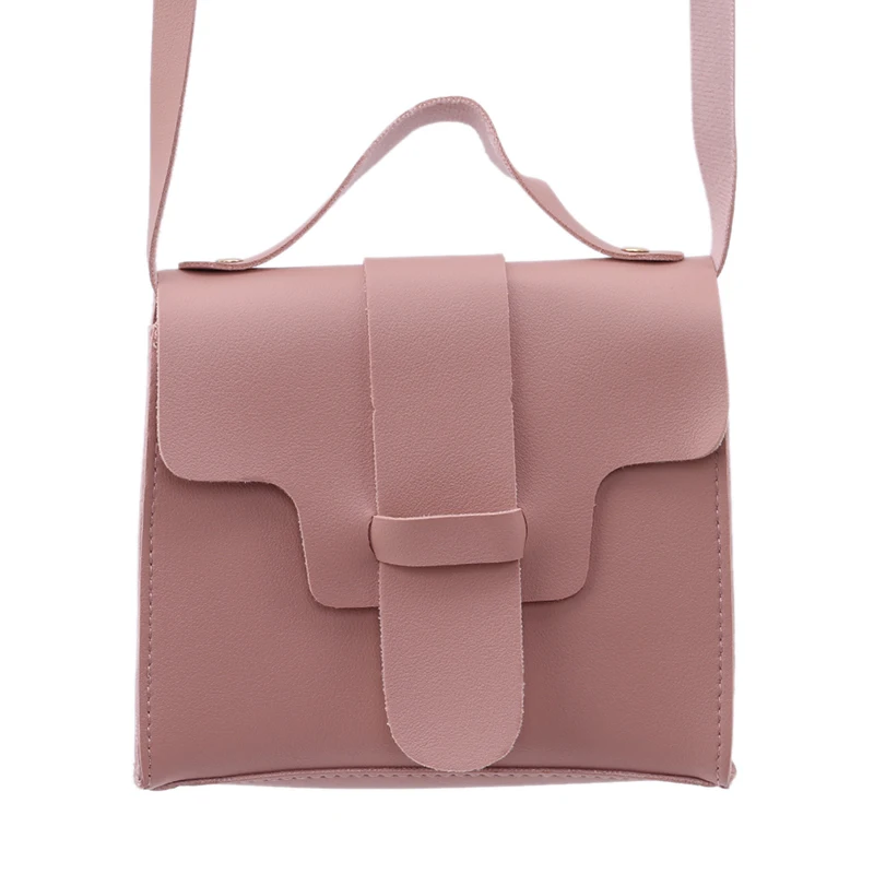 Женские маленькие сумки мессенджеры из искусственной кожи модные с длинной