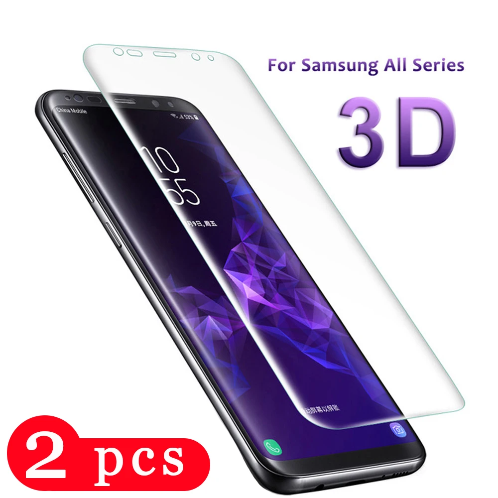 Закаленное стекло для samsung Galaxy S10 S10e S9 S8 plus Защитная пленка экрана смартфона S5 S6 S7