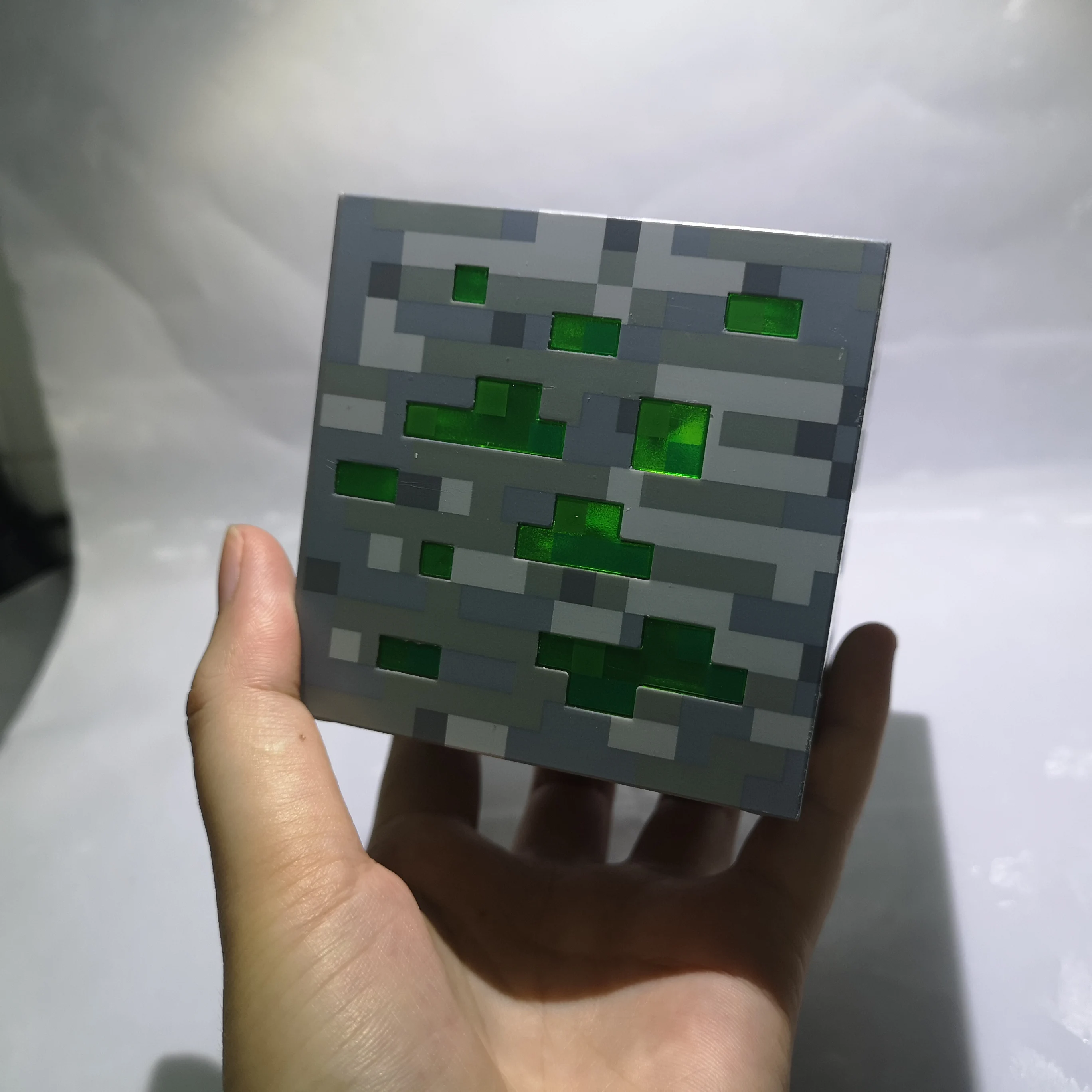Colorfull Light Up Torch Touch LED Lamp Diamond Block Redstone Ore Square Light LED Children Room Light