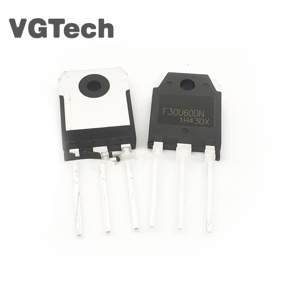 

5pcs FFA30U60DN TO-3P F30U60DN FFA30U60DNTU TO-247 FFA30U60 F30U60 TO3P 30U60