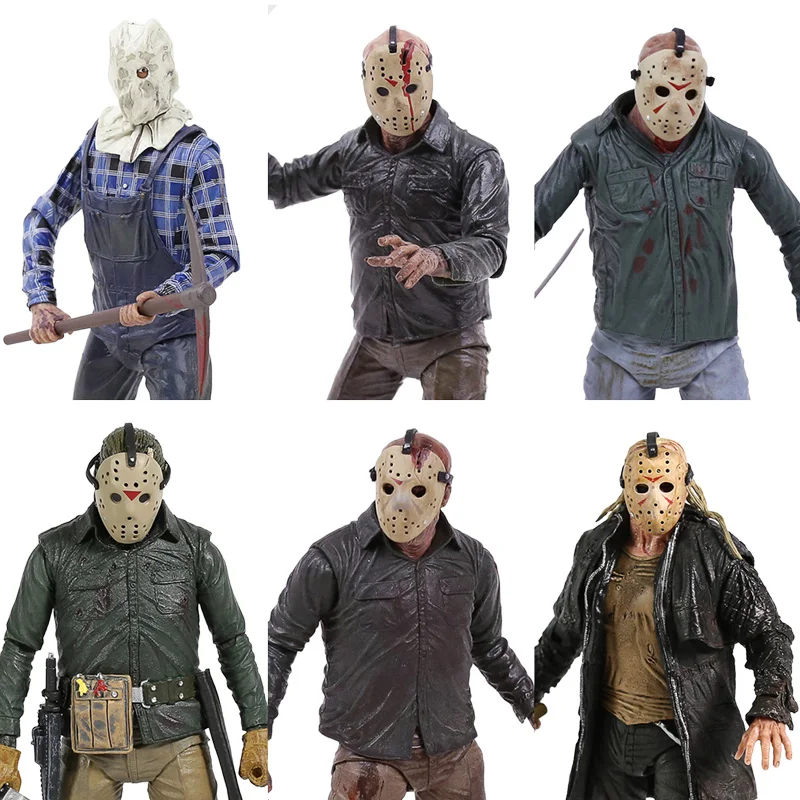 NECA Ultimate Jason вурхи 2009 Deluxe Edition ПВХ экшн фигурка Коллекционная модель