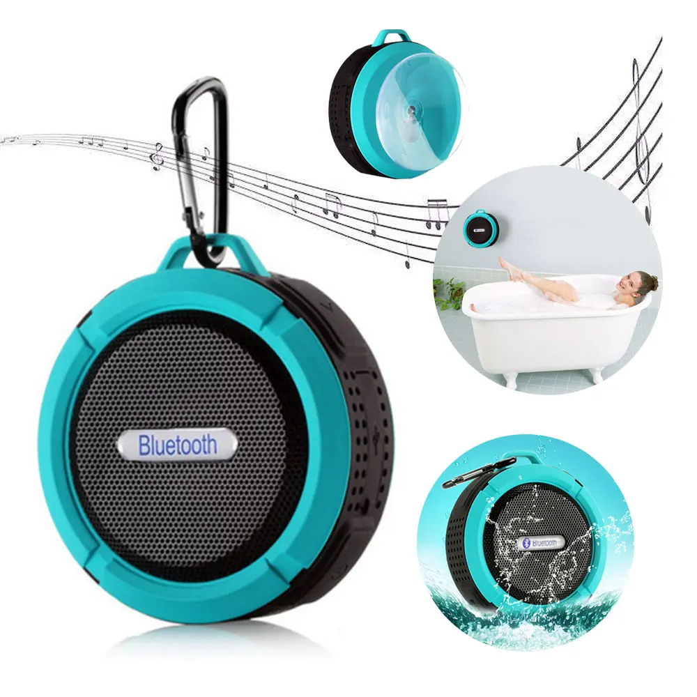 Портативный уличный Bluetooth динамик спортивный водонепроницаемый беспроводной