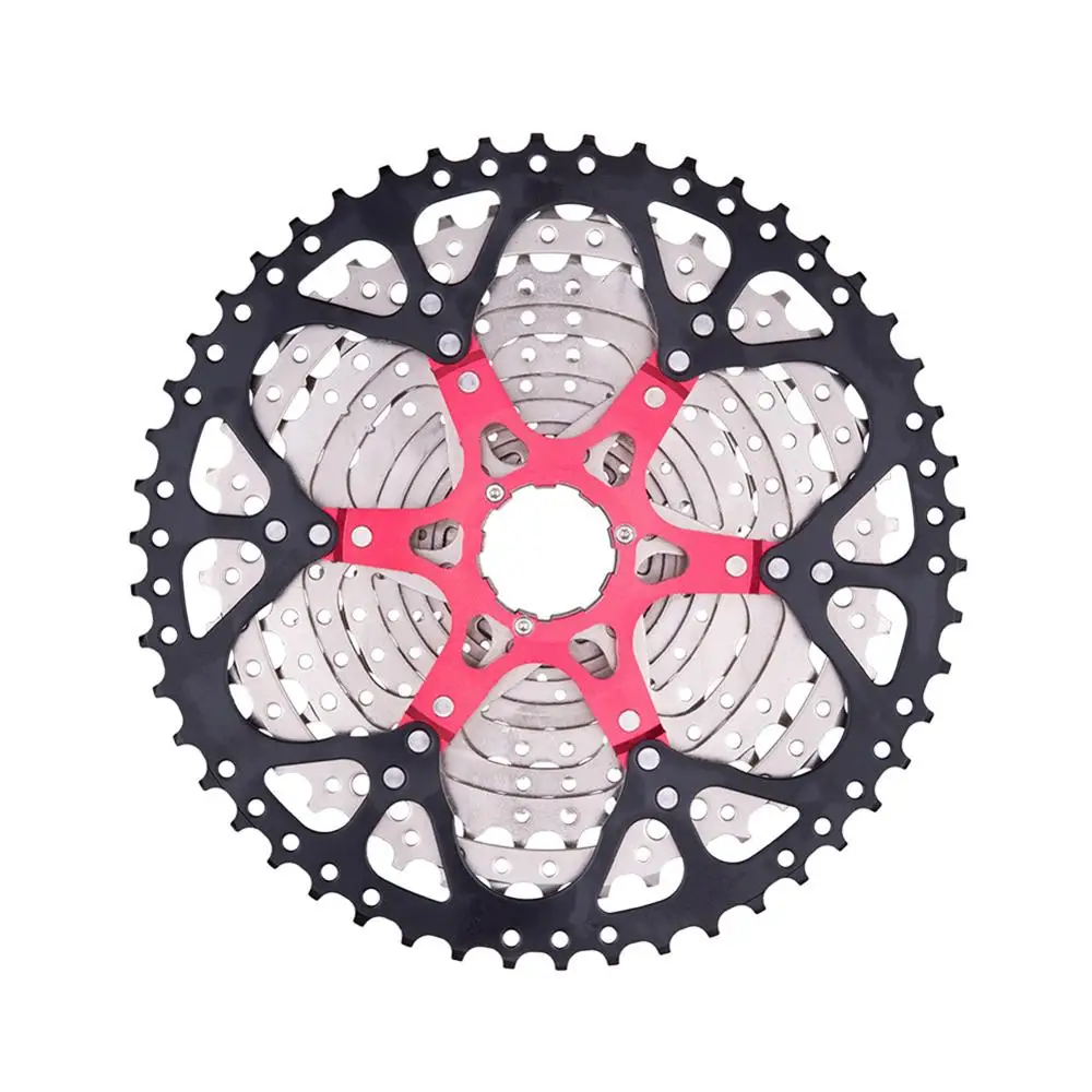 Bike Cassette Plated-Steel 8-Speed 11-42T Bicycle Flywheel for MTBs Road Bikes Accessories | Спорт и развлечения