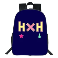 anime hunter x hunter backpack boy girl bag fashion harajuku cartoon casual rucksack teens bookbag men large capacity school bag