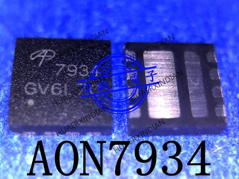 

1Pieces New Original AON7934 AO7934 7934 QFN8 1. In Stock Real Picture