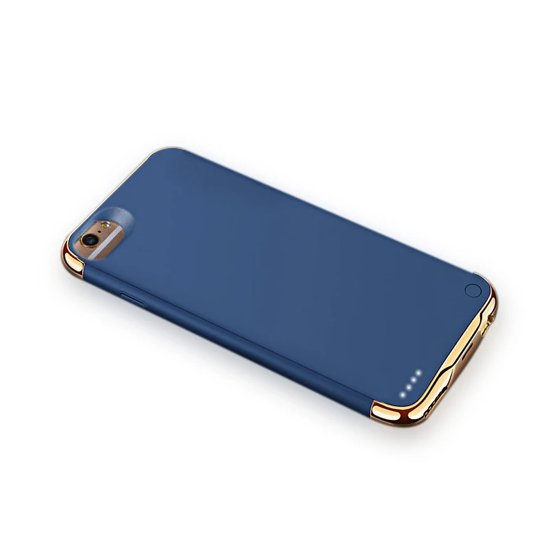 Ультратонкий чехол для аккумулятора iphone 6 s 7 8 3500/4000 мАч с внешним резервным