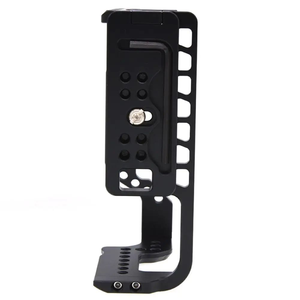 

Durable Camera Cage with Cold Shoe Adapter Mount Protective Stabilizer for Canon Portable Camera Cage Aluminum Alloy