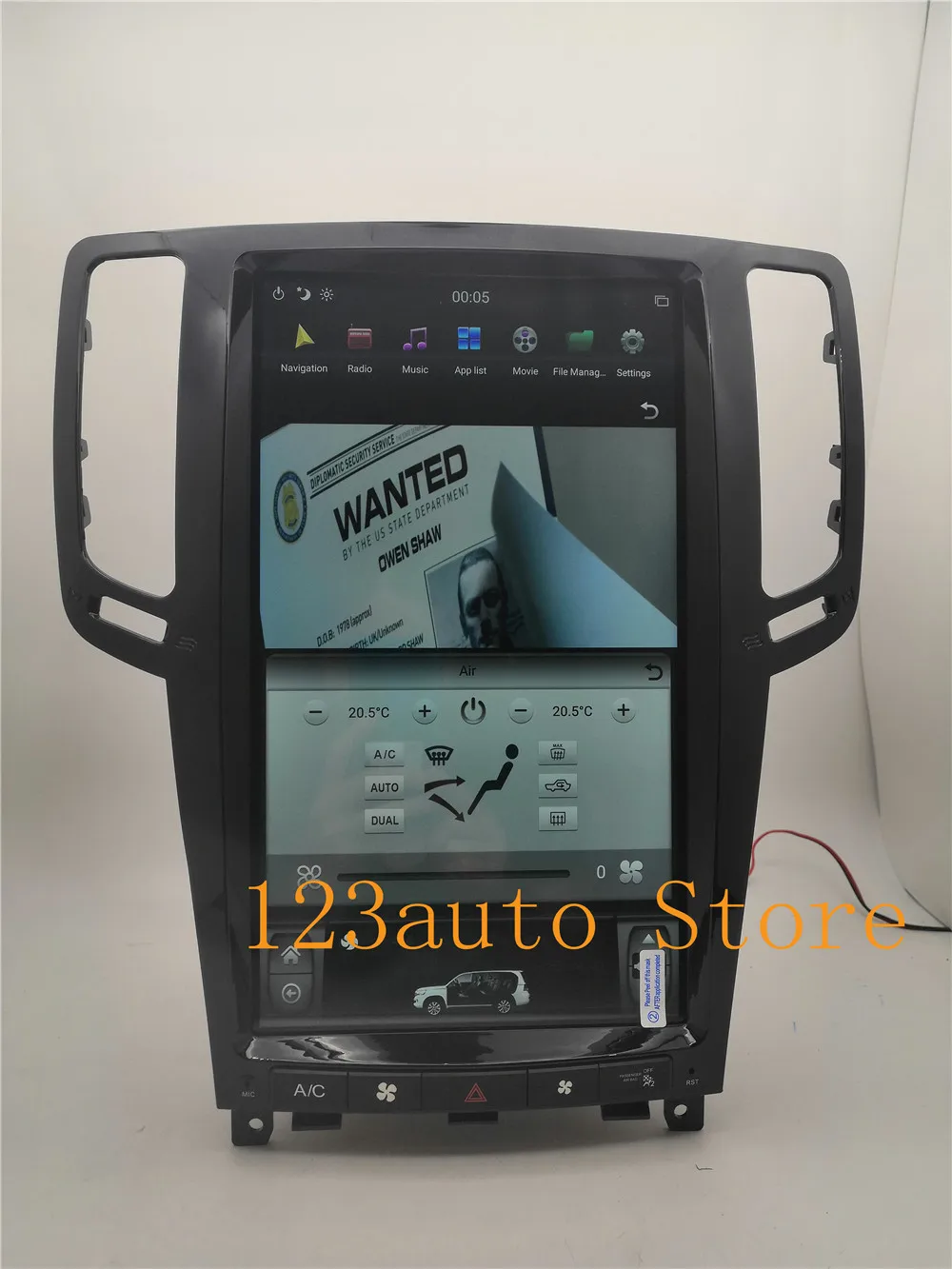 13,6 ''Вертикальный стиль Android 8,1 Автомобильная dvd-навигационная система для infiniti G25 G37 2007-2013 carplay 7850IC ips 6 ядер 1,8 ГГц стерео