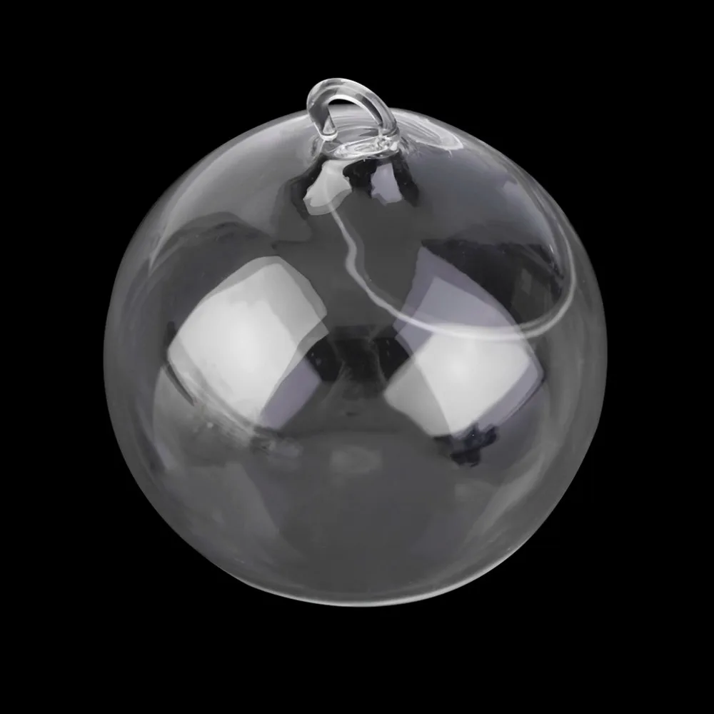 Диаметр 8 см подвесная стеклянная ваза цветы растение настольная подставка для