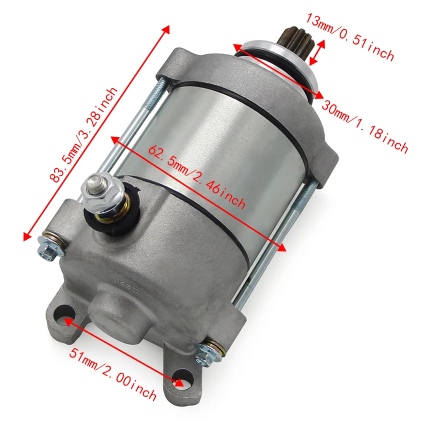 Двигатель стартера мотоцикла для Honda CRF450 CRF450X 2005 2006 2007 2008 2009 2010 2011 2012 2023 2014 2015 20162018
